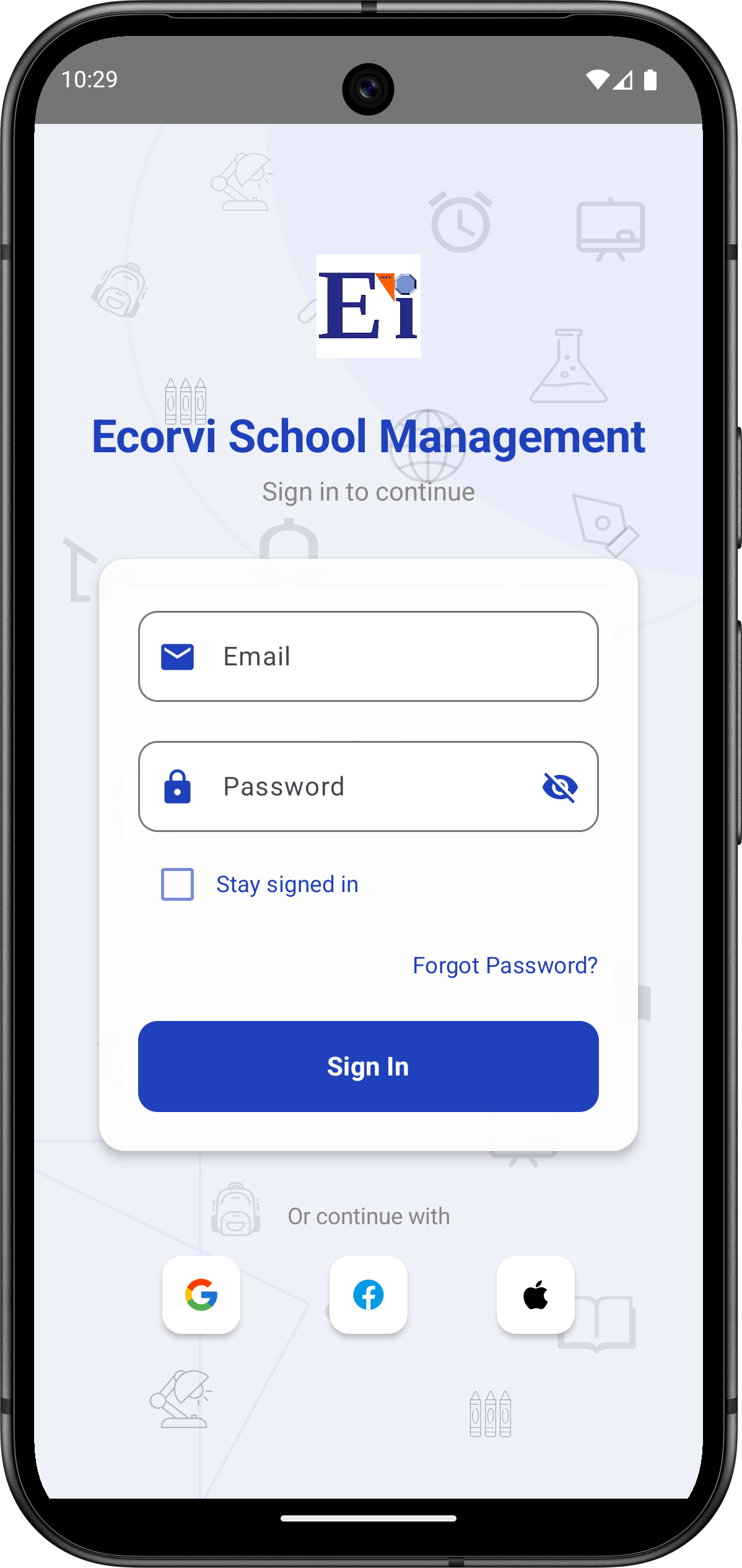 School App Login